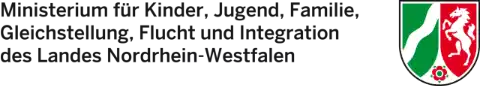 Gefördert durch das Ministerium für Kinder, Jugend, Familie, Gleichstellung, Flucht und Integration des Landes Nordrhein-Westfalen